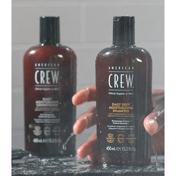 American Crew Daily Deep Moisturising Shampoo 1000ml - Image 5