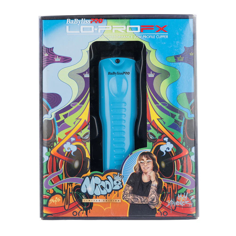 BaBylissPRO Lo-ProFX Clipper - Blue Cord/Cordless - Image 2