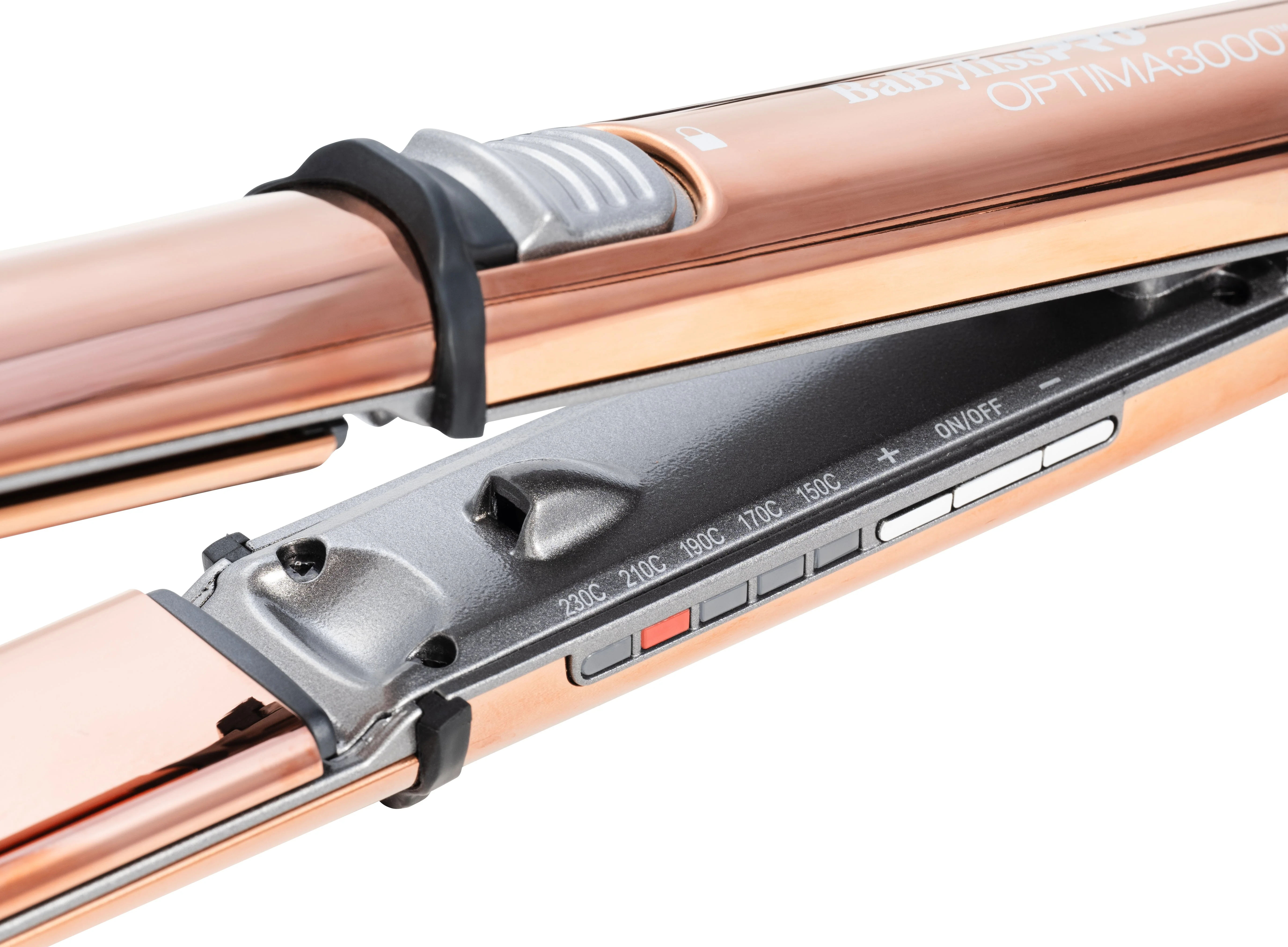 BaBylissPRO Optima 3000 Straightener - Rose Gold 32mm - Image 5