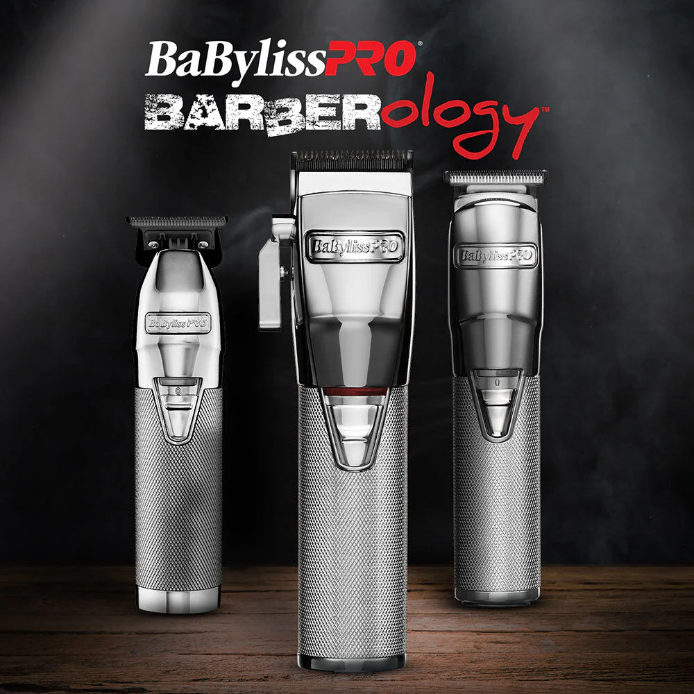 BaBylissPRO Silver FX Lithium Clipper - Silver Cord/Cordless - Image 5