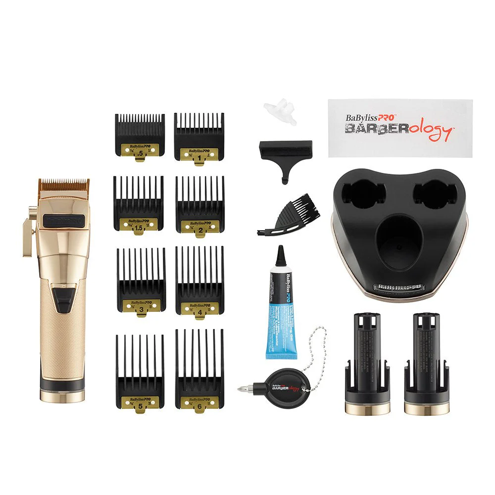 BaBylissPRO SnapFX Gold Clipper Cordless - Image 2