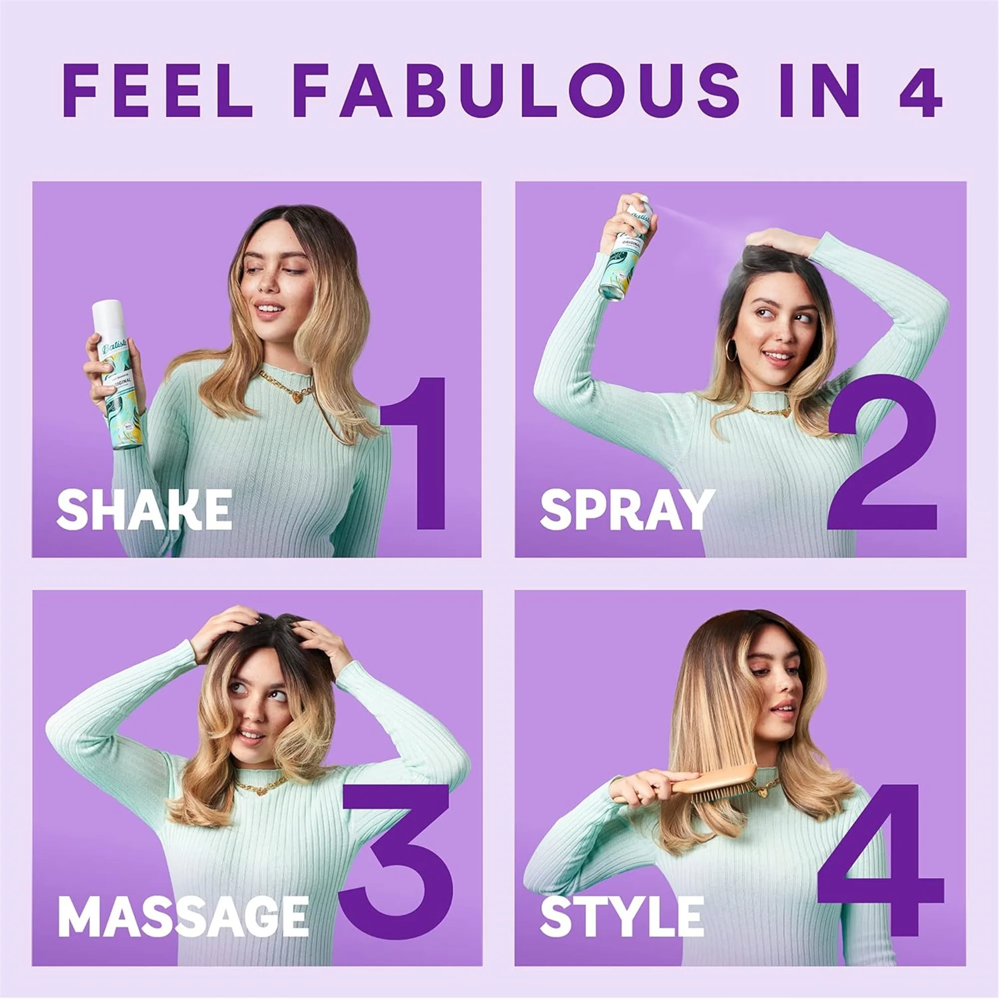 Batiste Blush Dry Shampoo 200ml - Image 3