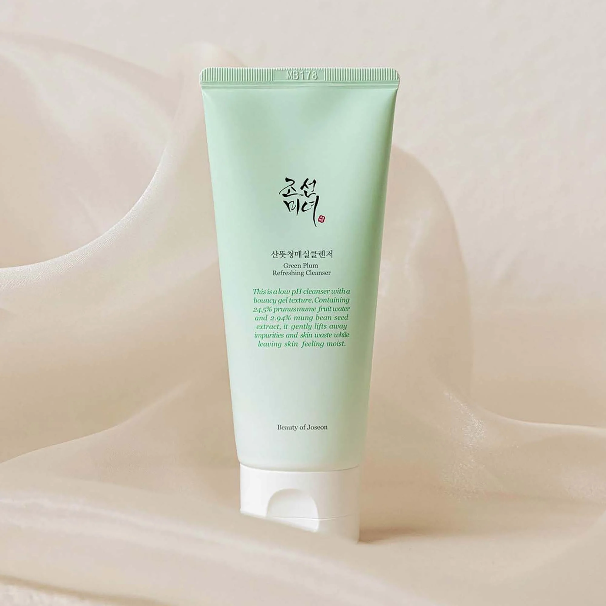 Beauty of Joseon Green Plum Refreshing Cleanser 100ml - Image 3