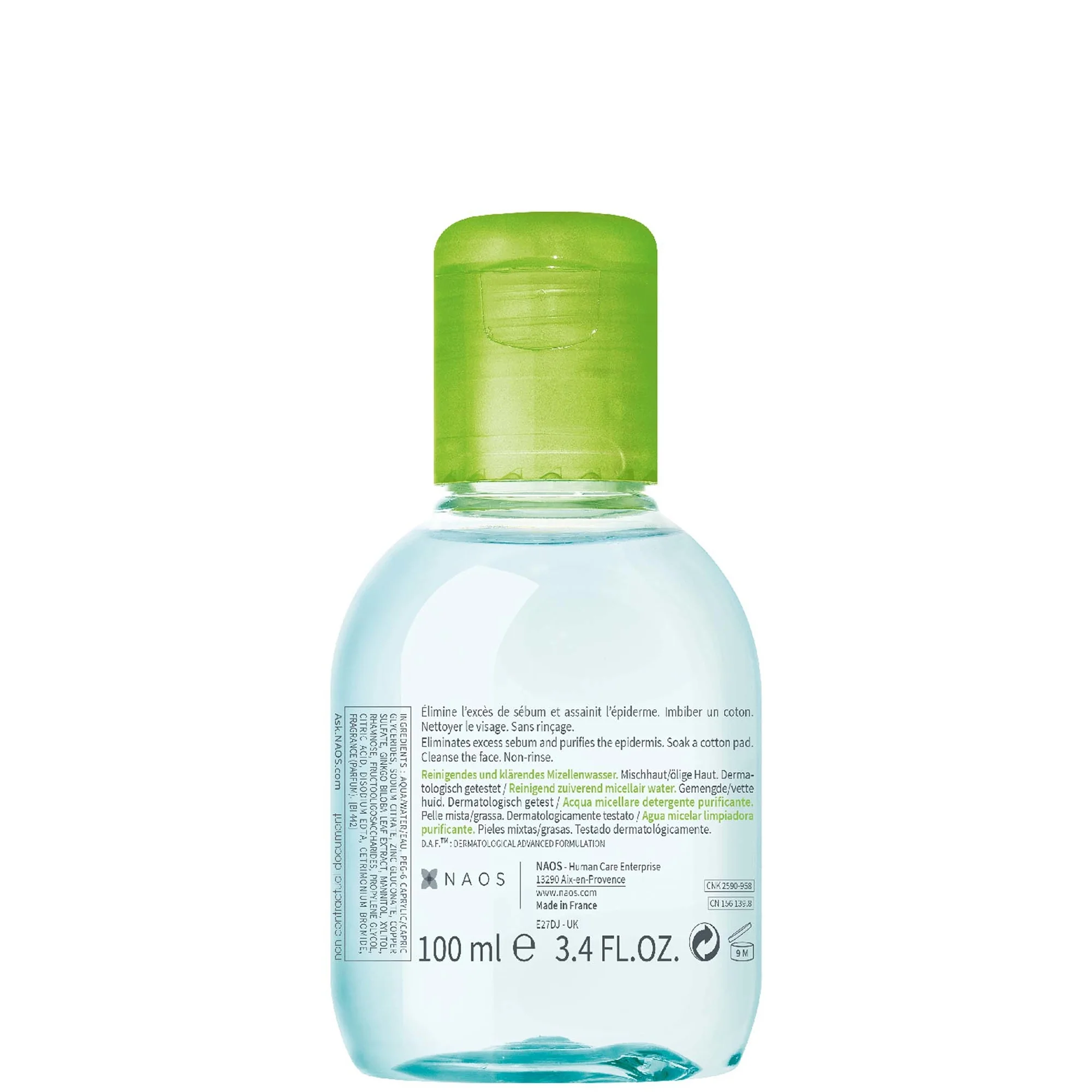 Bioderma Sébium Cleansing Micellar Water for Blemish-Prone Skin 100ml - Image 2