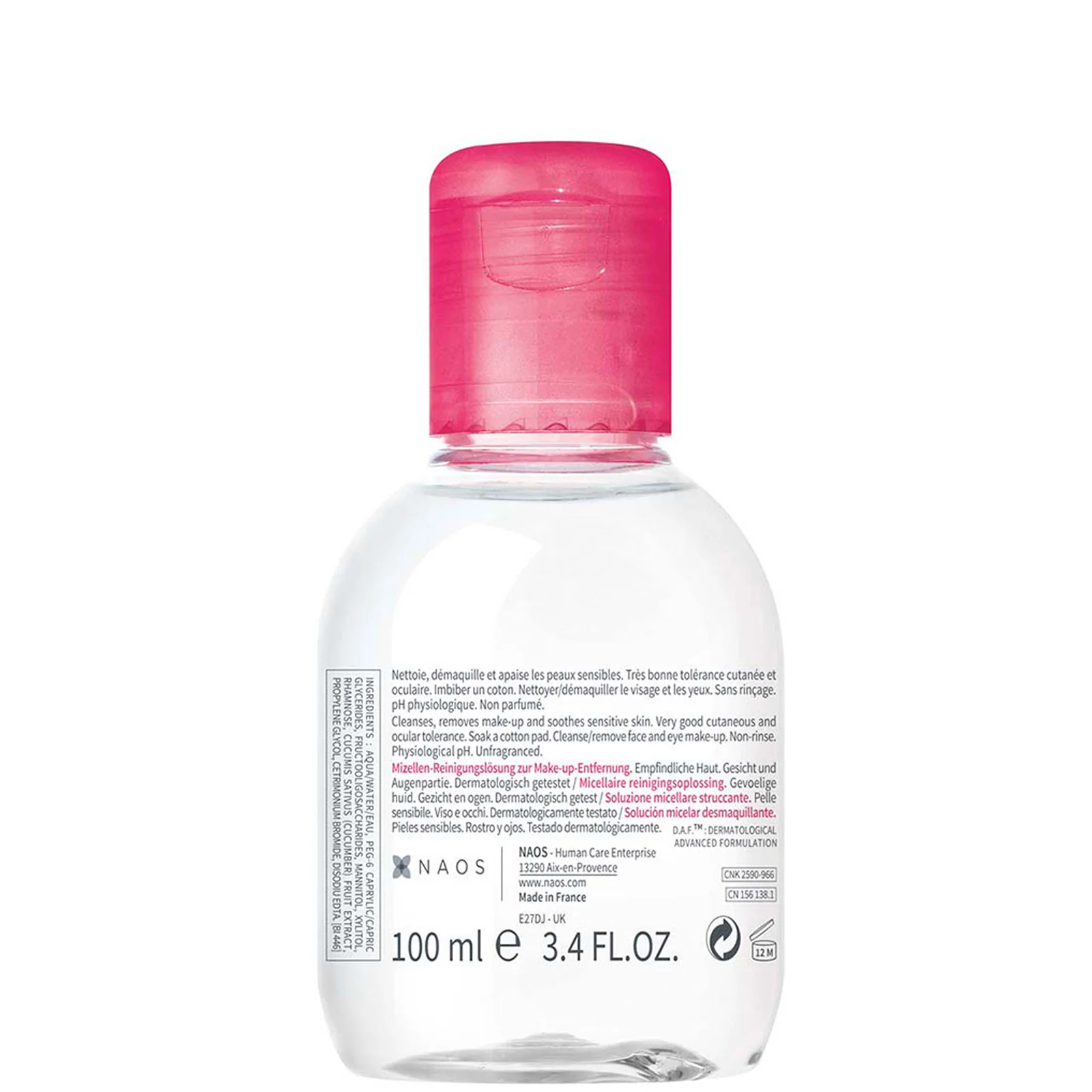 Bioderma Sensibio H2O Cleansing Micellar Water for Sensitive Skin 100ml - Image 3
