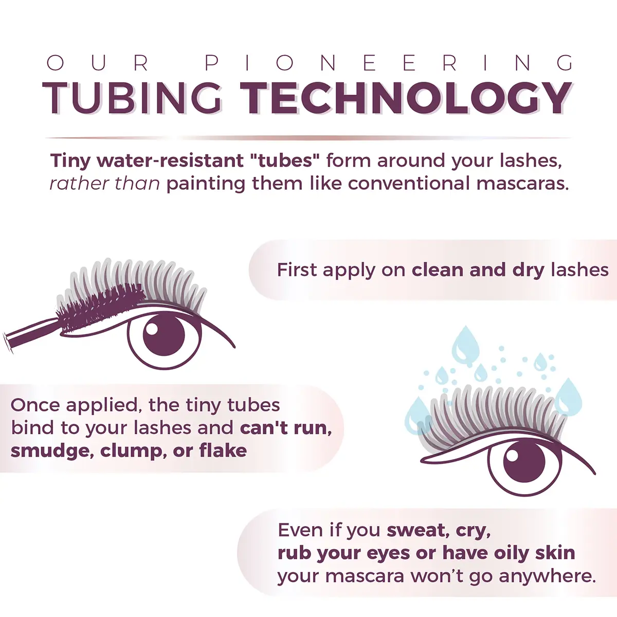Blinc Amplified Tubing Mascara - Dark Brown 7.5g - Image 2