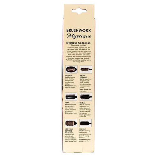 Brushworx Mystique Tourmaline Radial Hot Tube - Large 60mm - Image 3