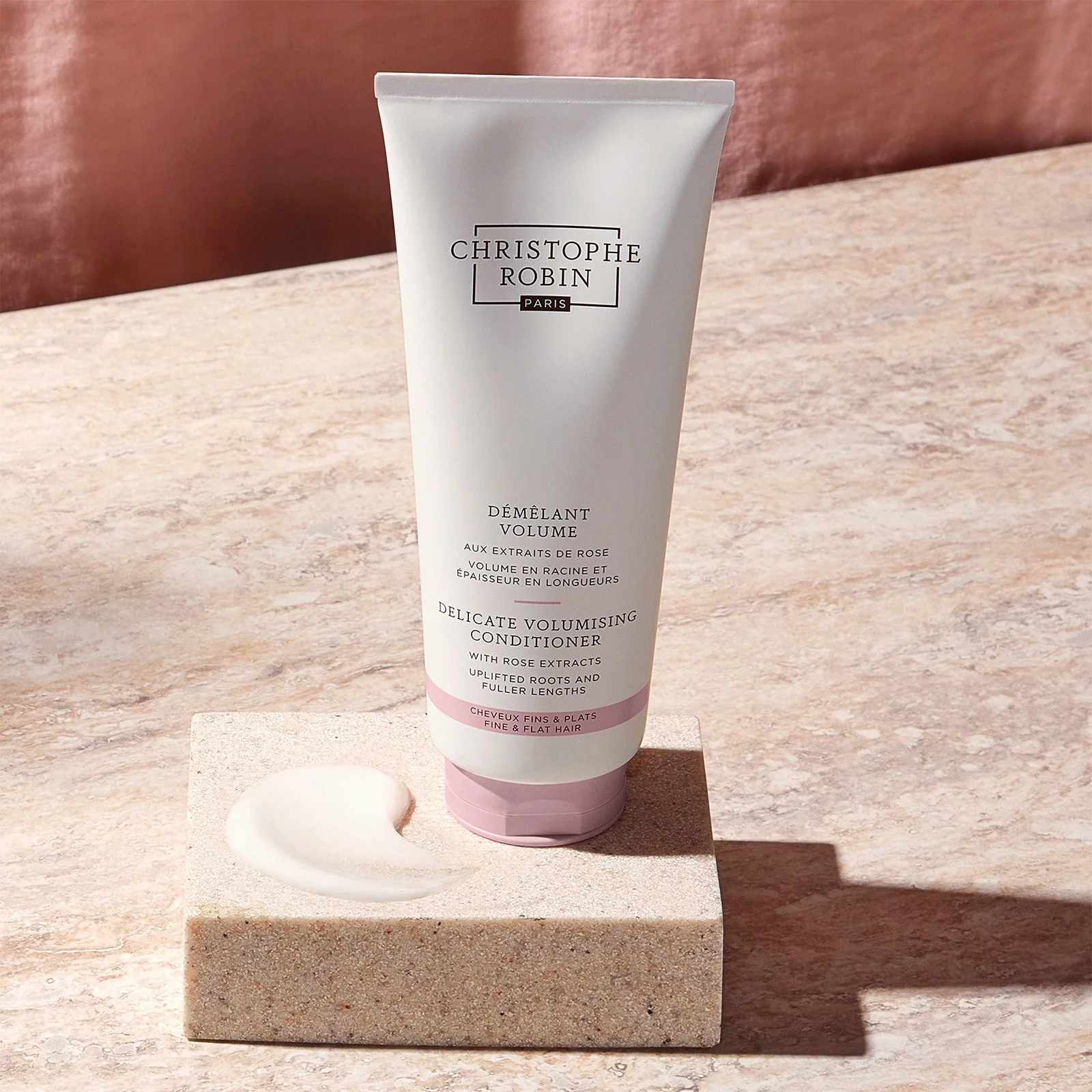 Christophe Robin Delicate Volumising Conditioner with Rose Extracts 200ml - Image 2