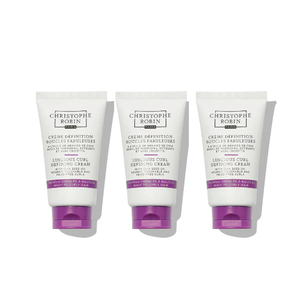 Christophe Robin New Luscious Curl Cream 20ml x3