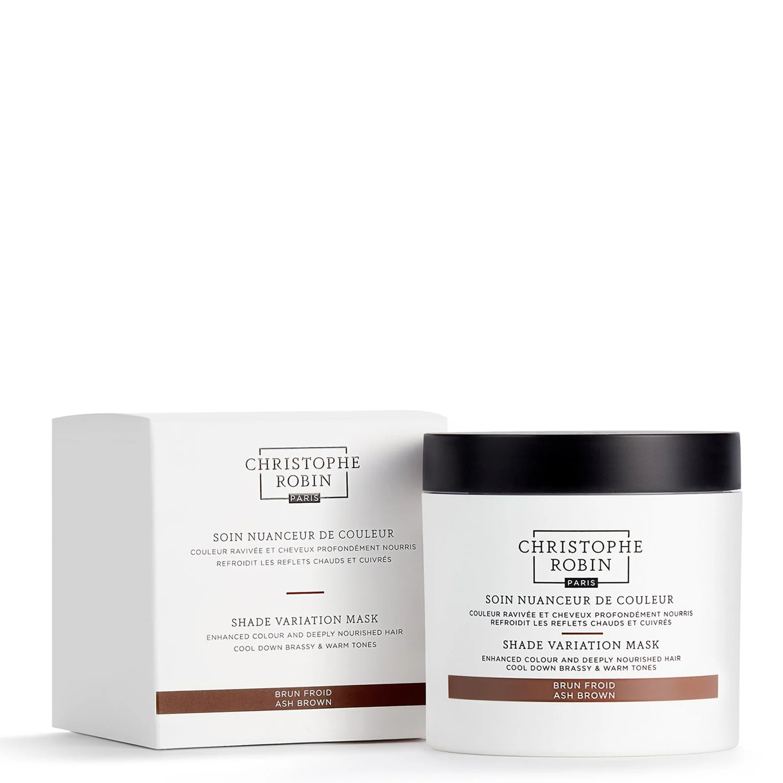 Christophe Robin New Shade Variation Care - Ash Brown 250ml - Image 3