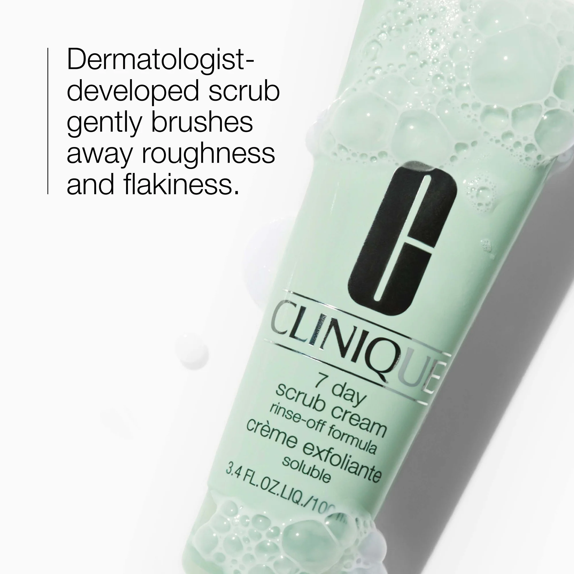 Clinique 7 Day Scrub Cream Rinse-Off Formula 100ml - Image 2
