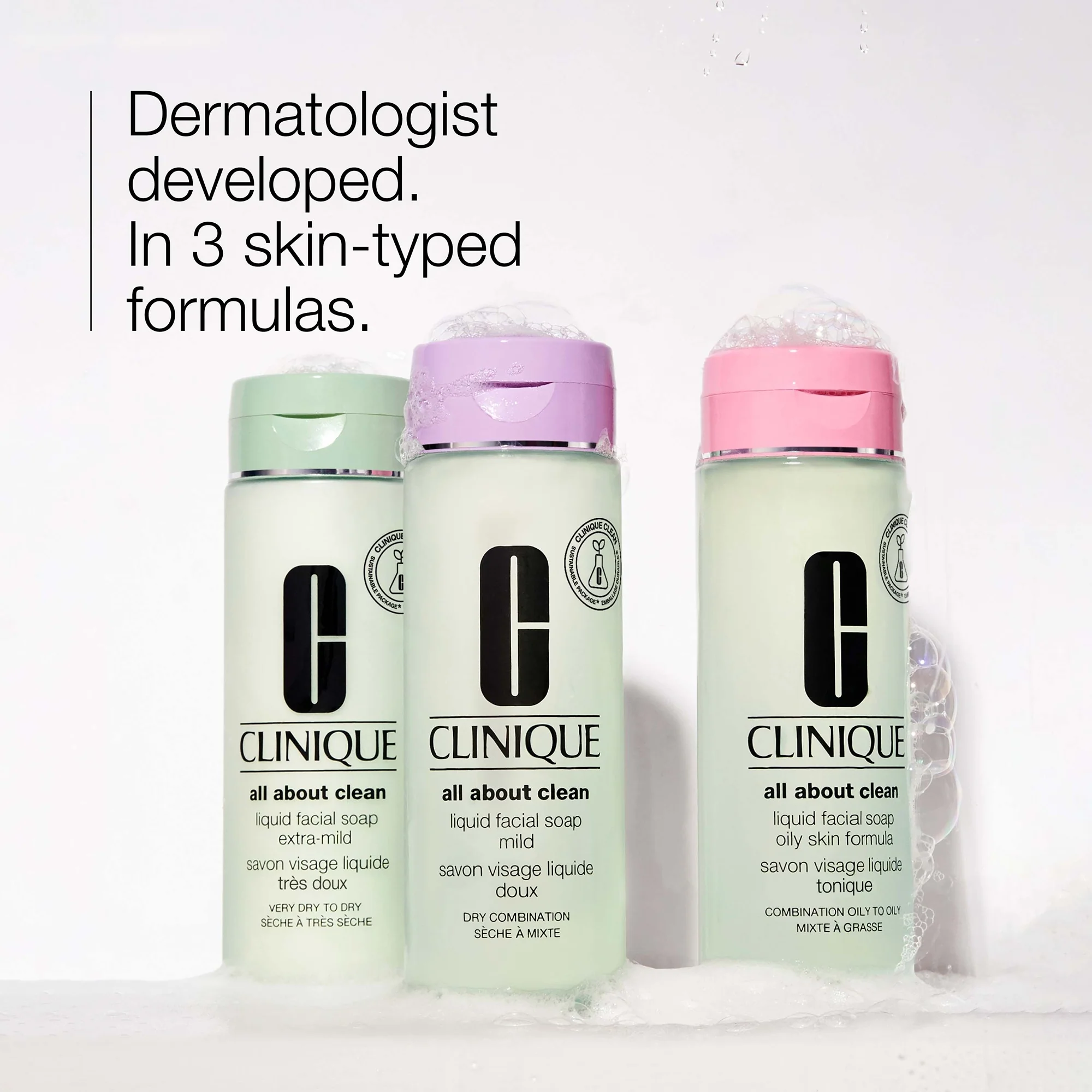 Clinique Liquid Facial Soap Extra Mild 200ml - Image 2