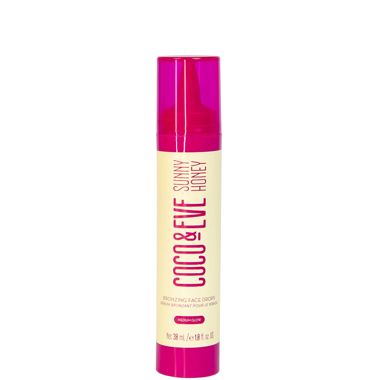 Coco & Eve Sunny Honey Bronzing Face Drops - Medium Glow - Image 2