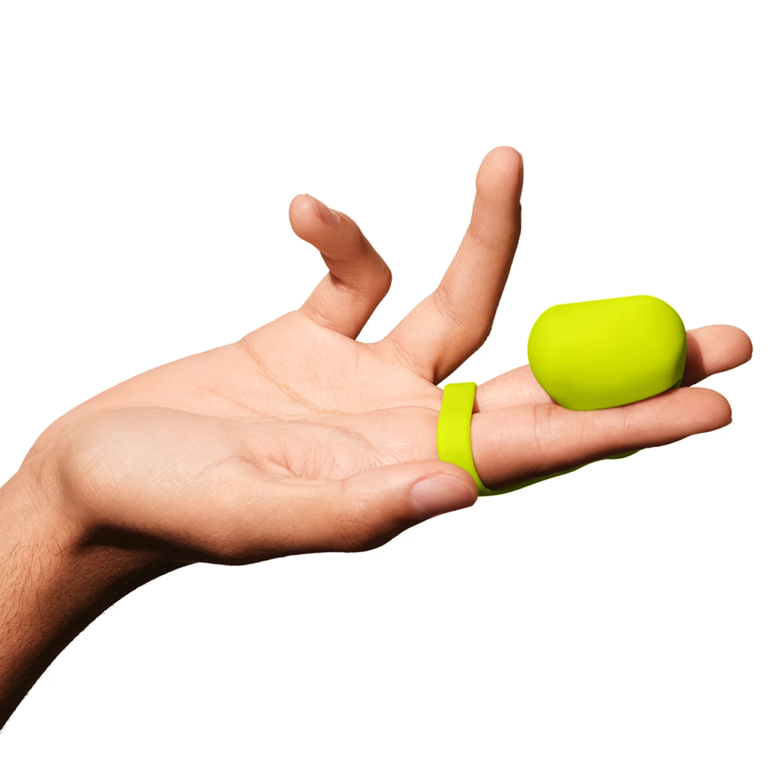 Dame Fin Finger Vibrator - Citrus - Image 3