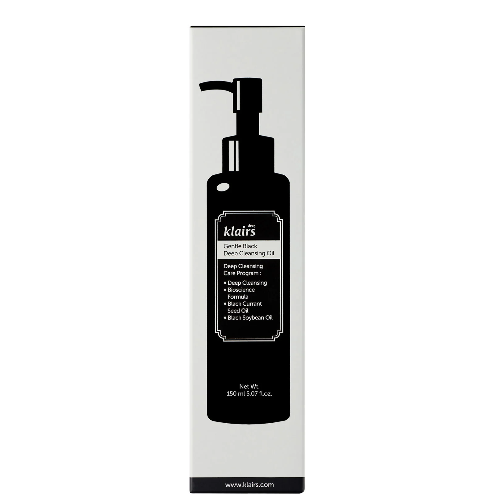 Dear, Klairs Gentle Black Deep Cleansing Oil 150ml - Image 3