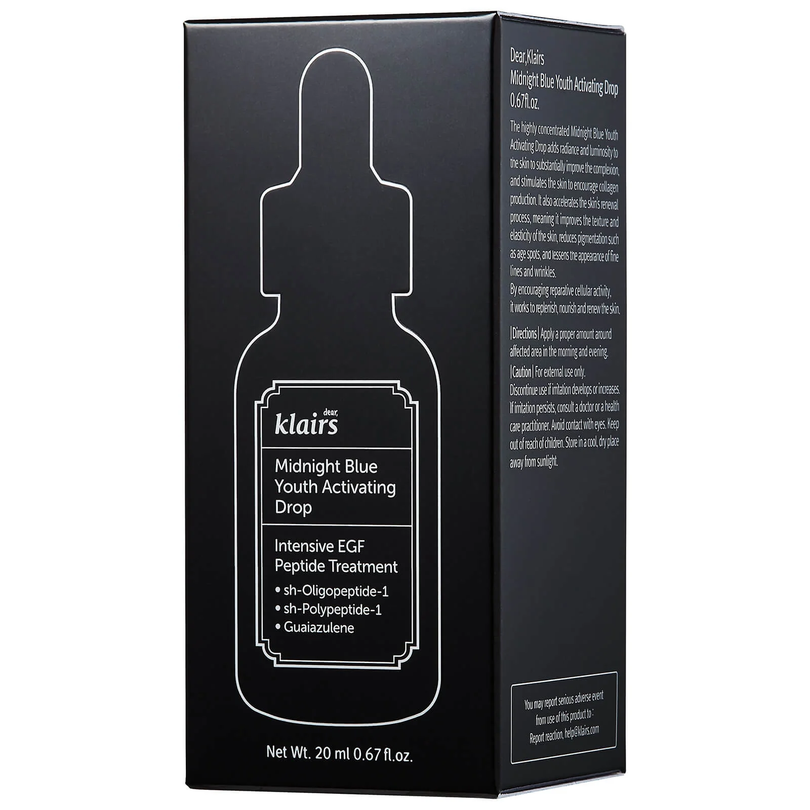 Dear, Klairs Midnight Blue Youth Activating Drop 20ml - Image 2