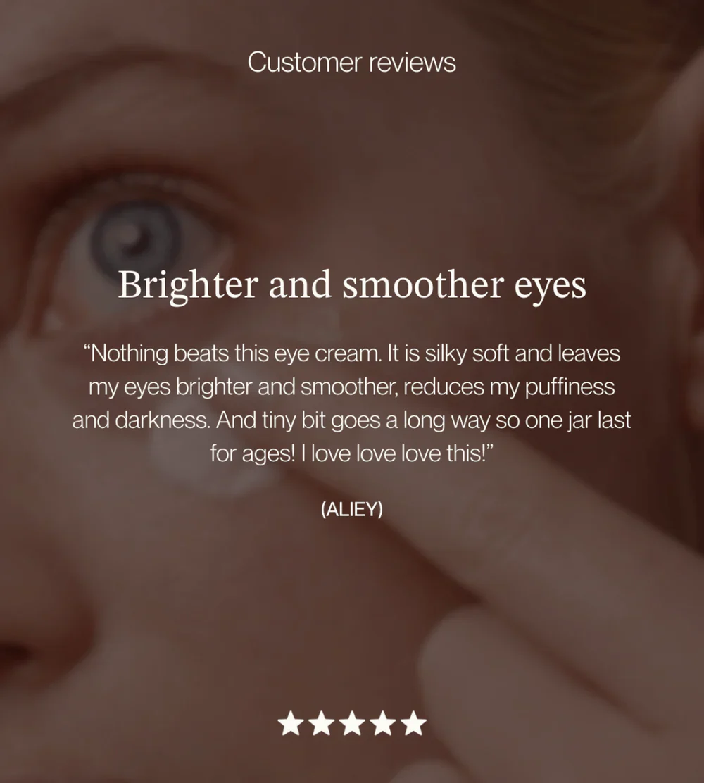 Edible Beauty & Gold Rush Eye Cream 10ml - Image 3
