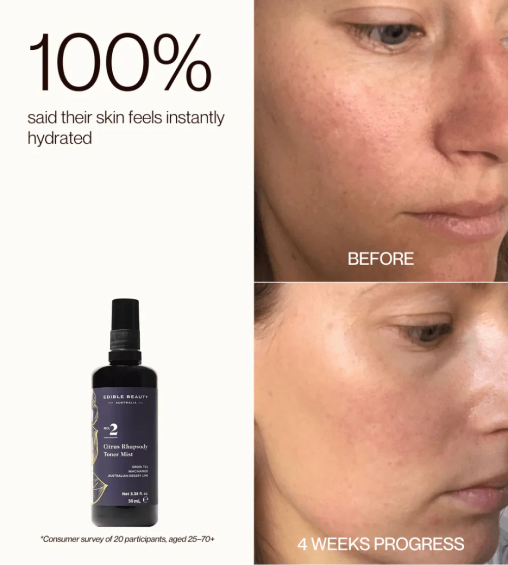 Edible Beauty No. 2 Citrus Rhapsody Toner Mist 50ml - Image 5