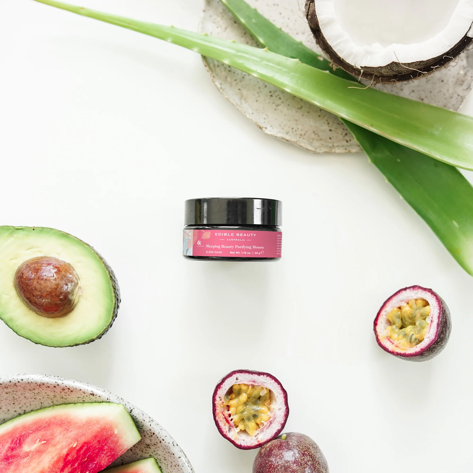 Edible Beauty & Sleeping Beauty Purifying Mousse 50g - Image 5