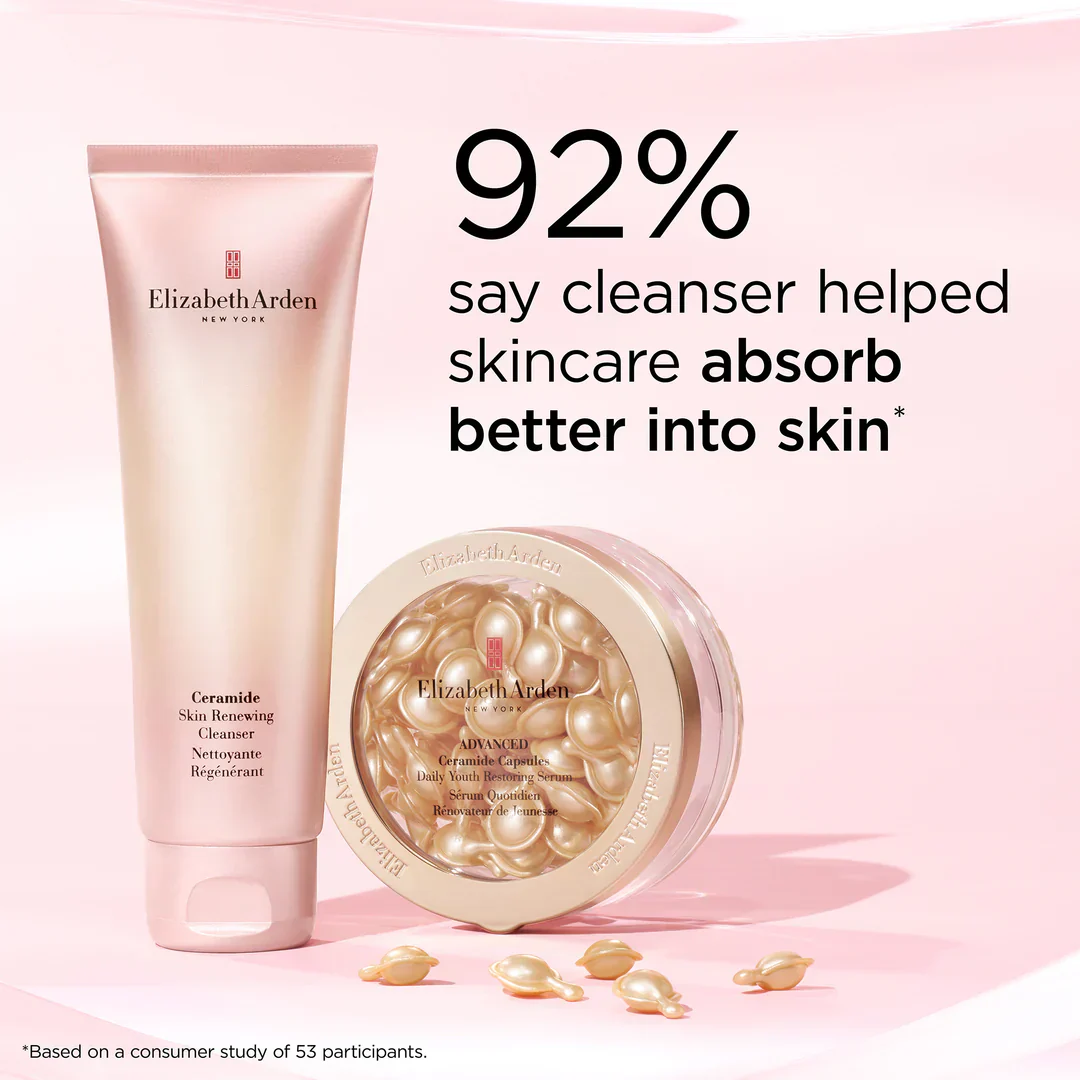 Elizabeth Arden Ceramide Skin Renewing Cleanser 125ml - Image 7