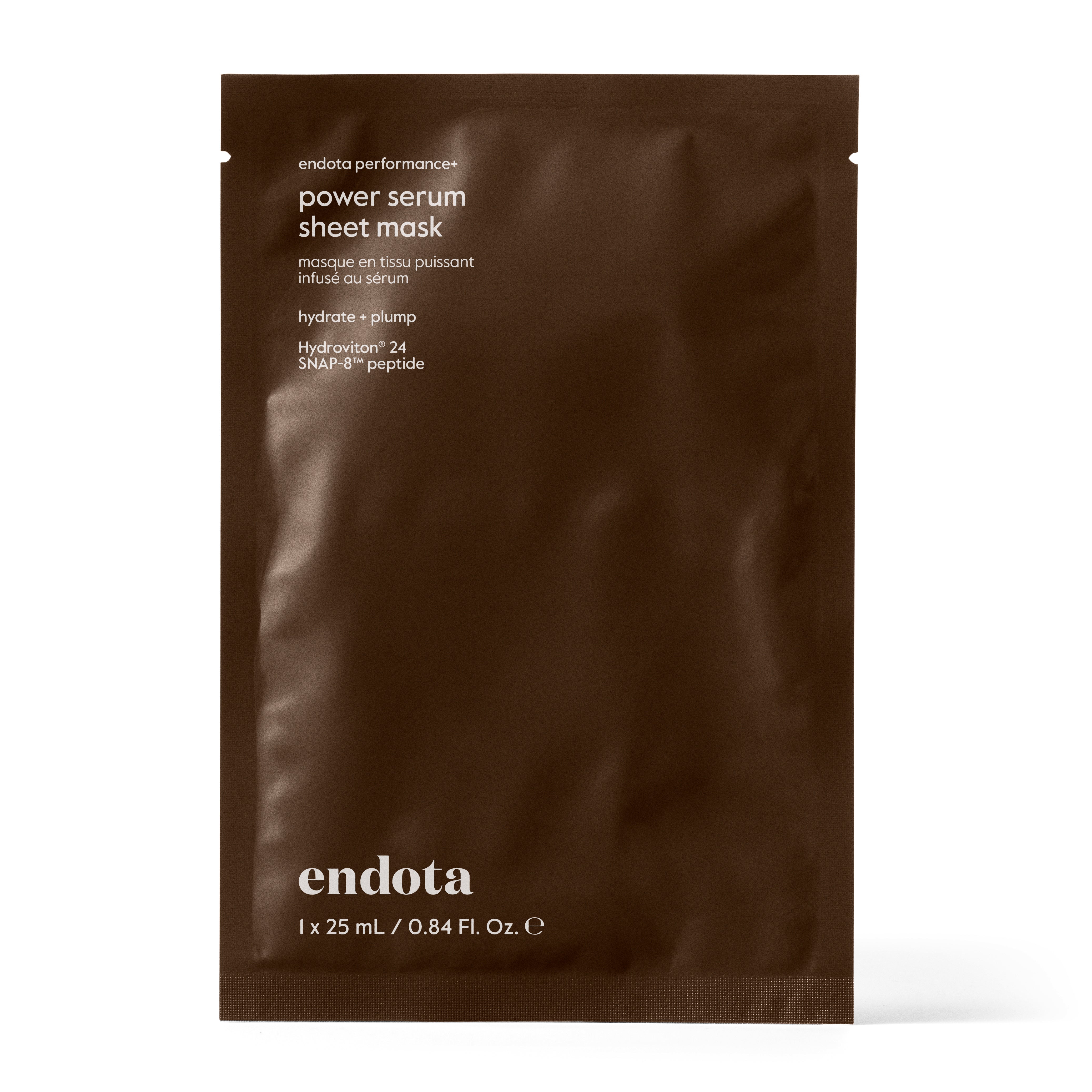 endota Performance+ Power Serum Sheet Mask - 4 pack - Image 2