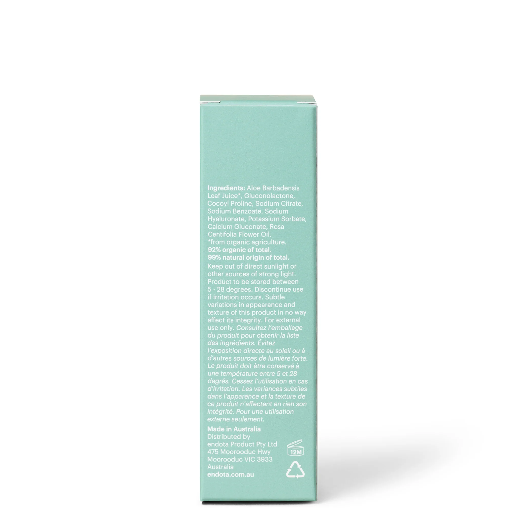 endota Organics Hydrate Me Mist 150ml - Image 3