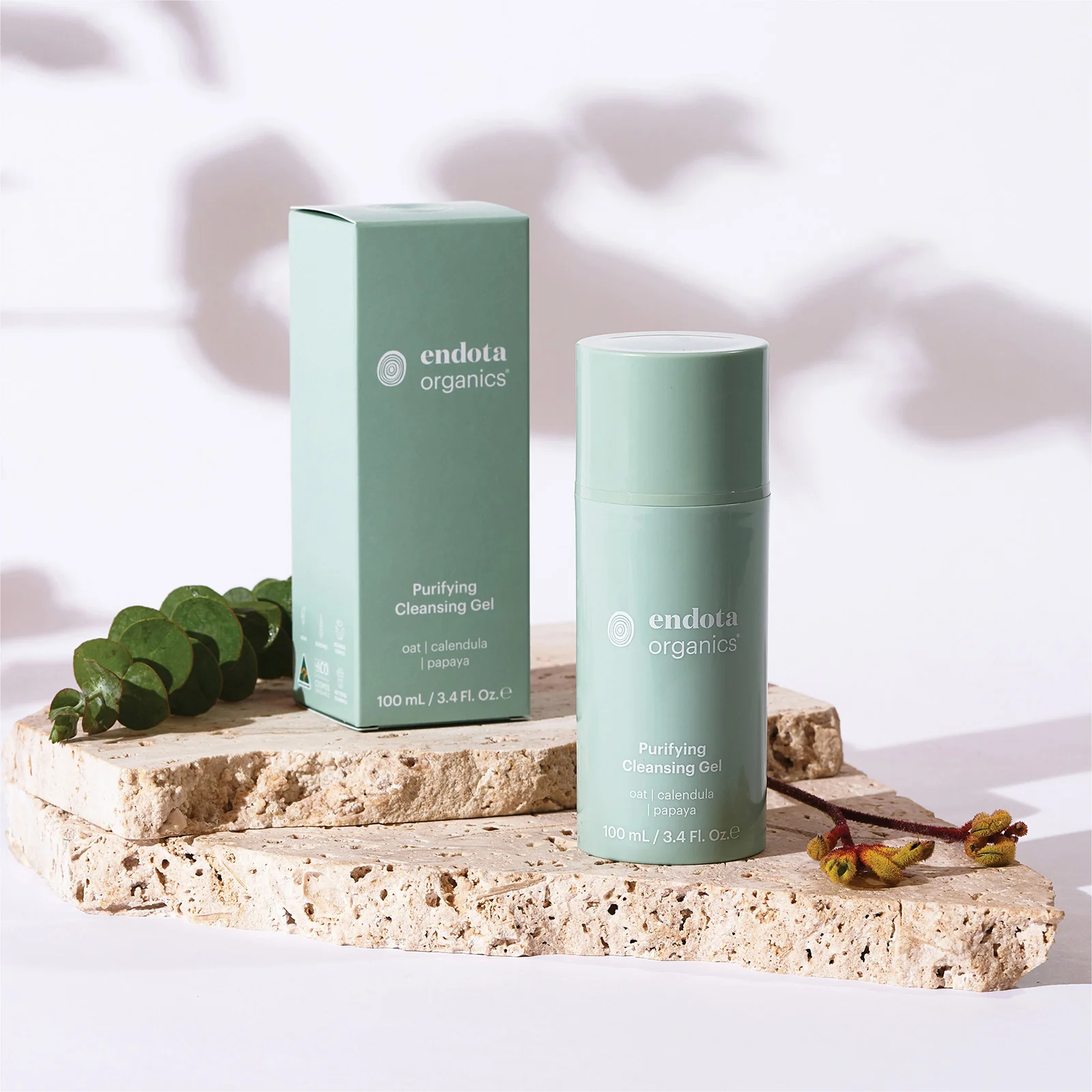 endota Organics Purifying Cleansing Gel 100ml - Image 2