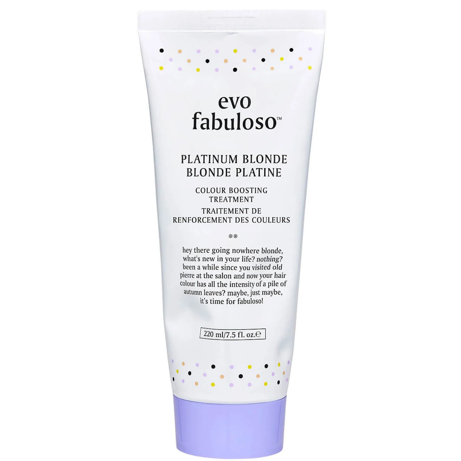 evo Fabuloso Colour Boosting Conditioner/Treatment - Platinum Blonde 220ml