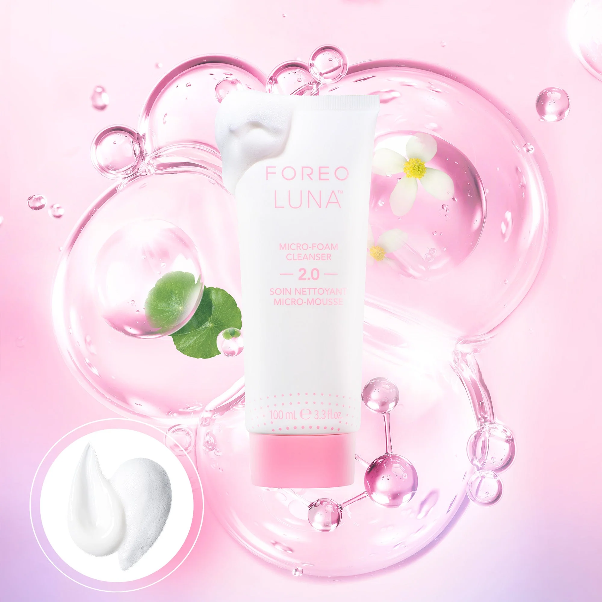 FOREO LUNA Micro-Foam Cleanser 2.0 100ml - Image 2
