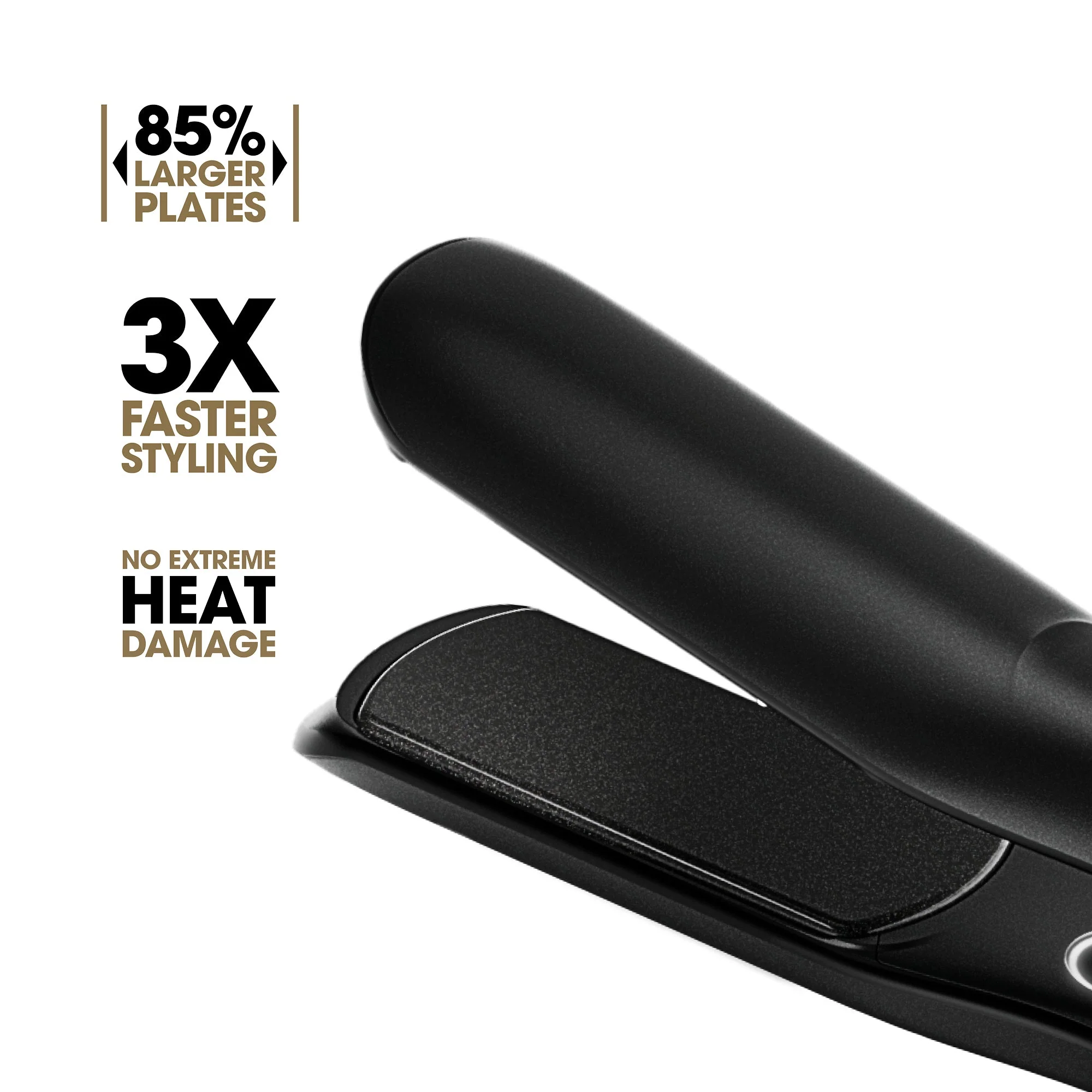 ghd Chronos Max Wide-Plate Hair Straightener 43mm - Black - Image 6