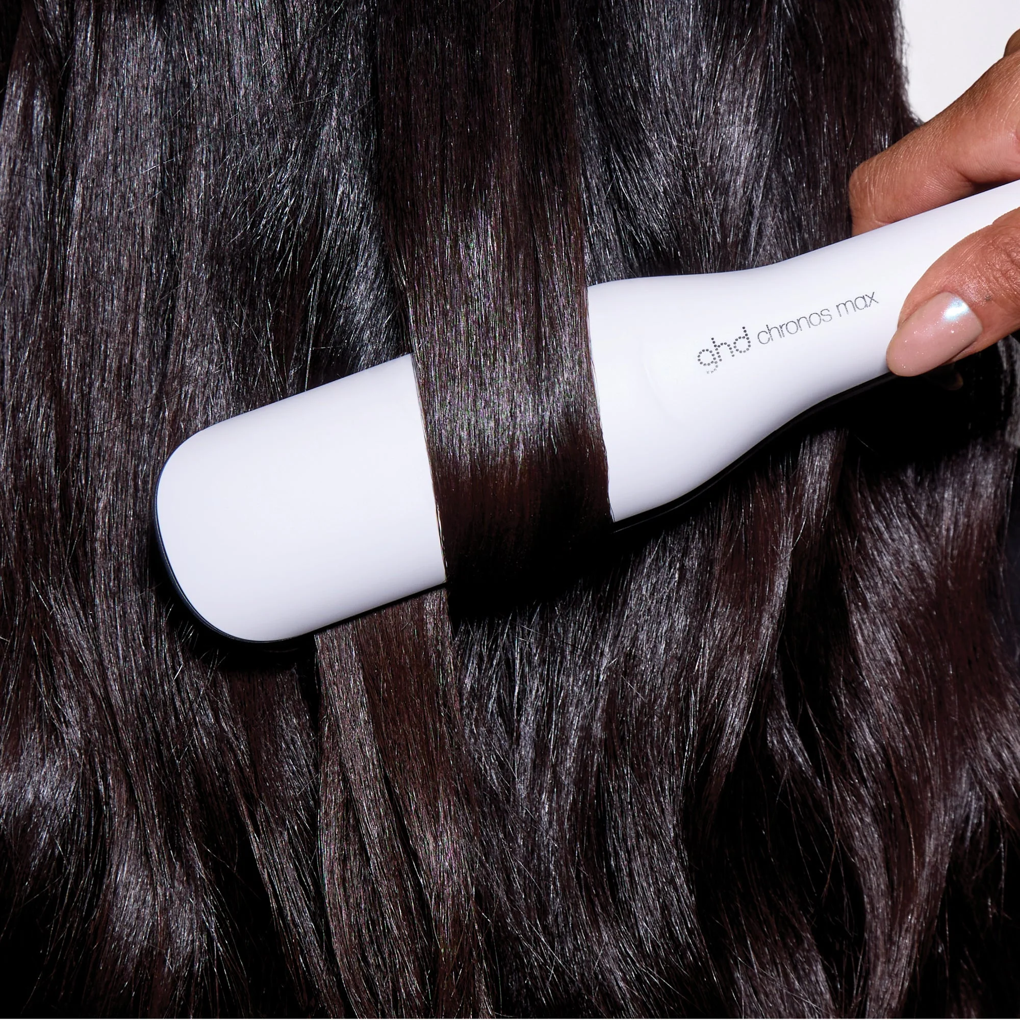 ghd Chronos Max Wide-Plate Hair Straightener 43mm - White - Image 3
