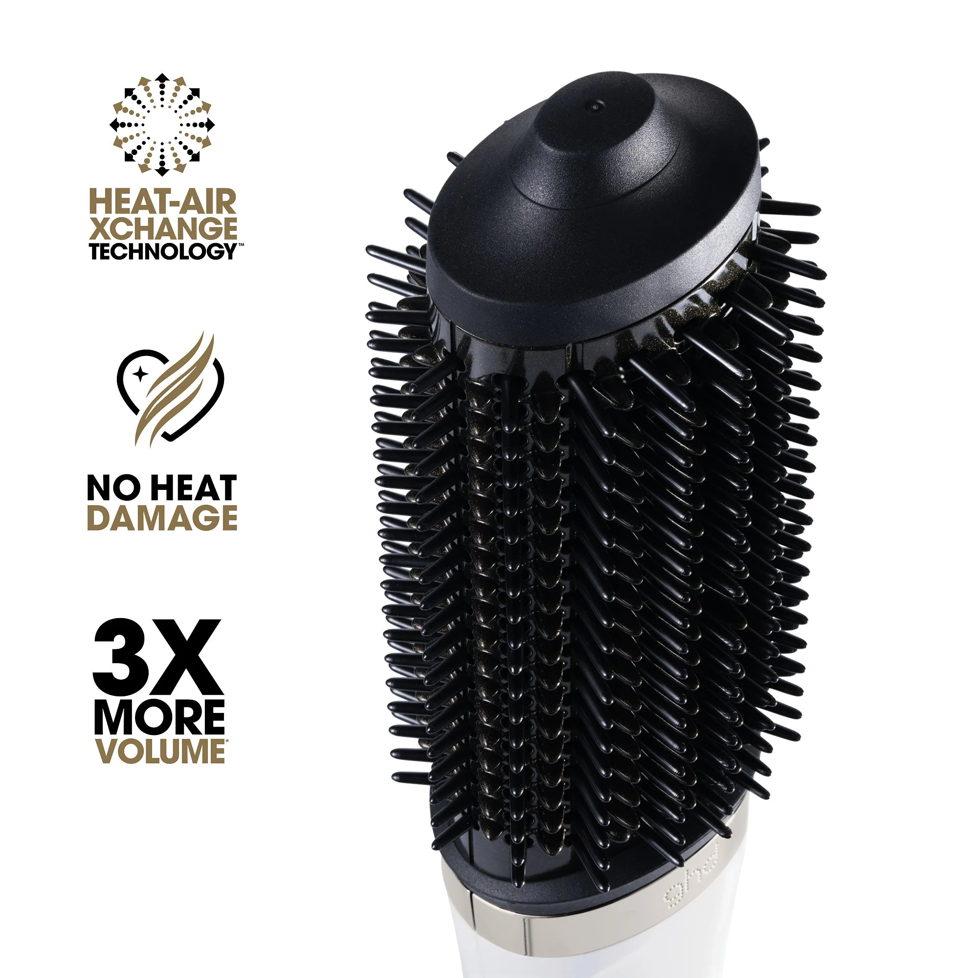ghd Duet Blowdry Volumising Hot Air Brush - White - Image 4