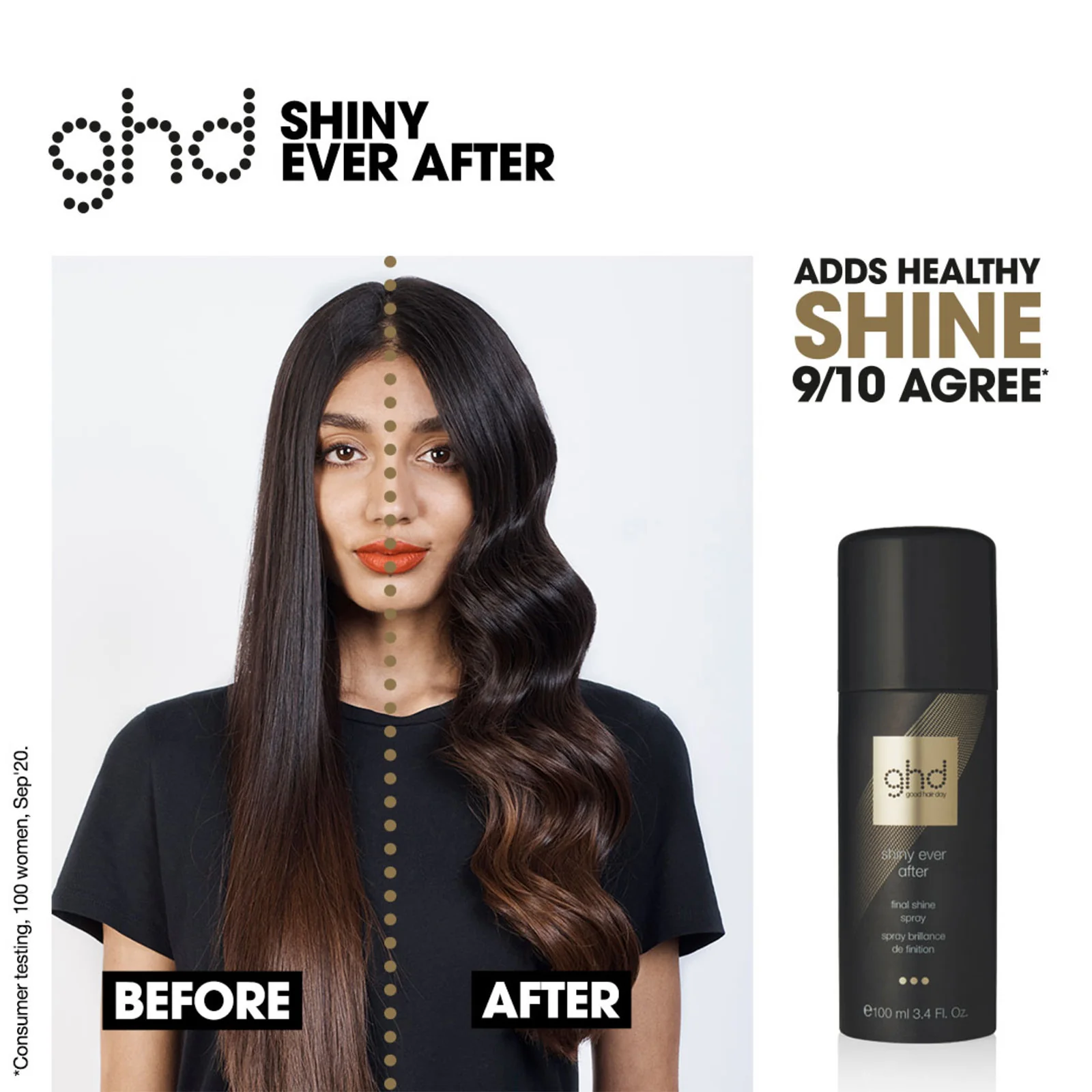 ghd Shiny Ever After Final Shine Spray 100ml - Image 2