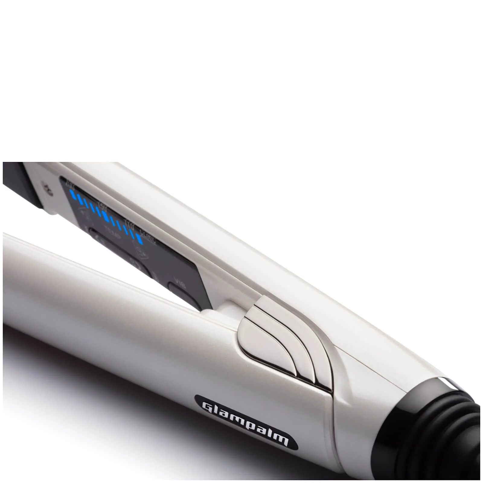 GlamPalm Clinic Hair Straightener White - 24mm - Image 2