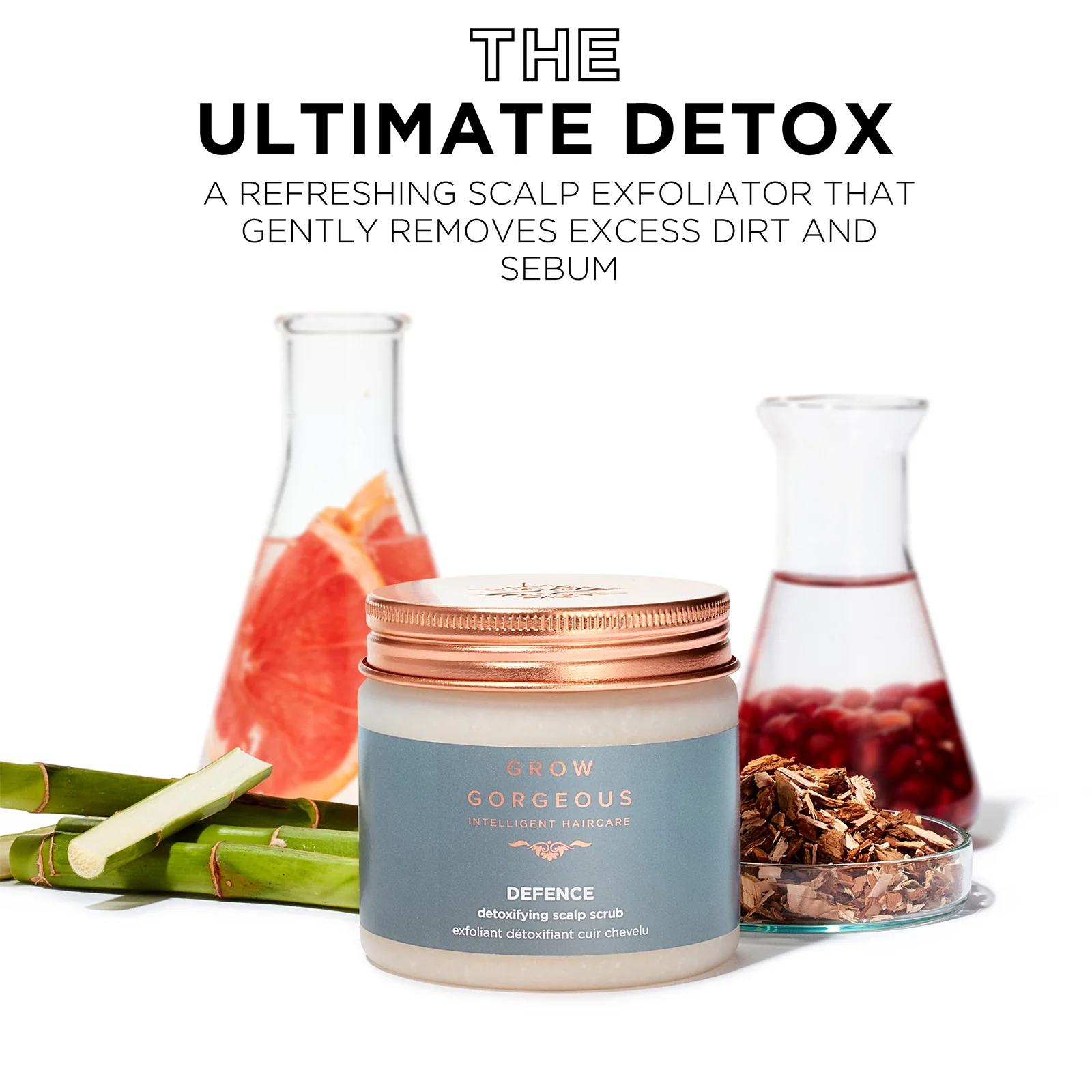 Grow Gorgeous Defence Detoxifying Scalp Scrub 200ml - Image 3