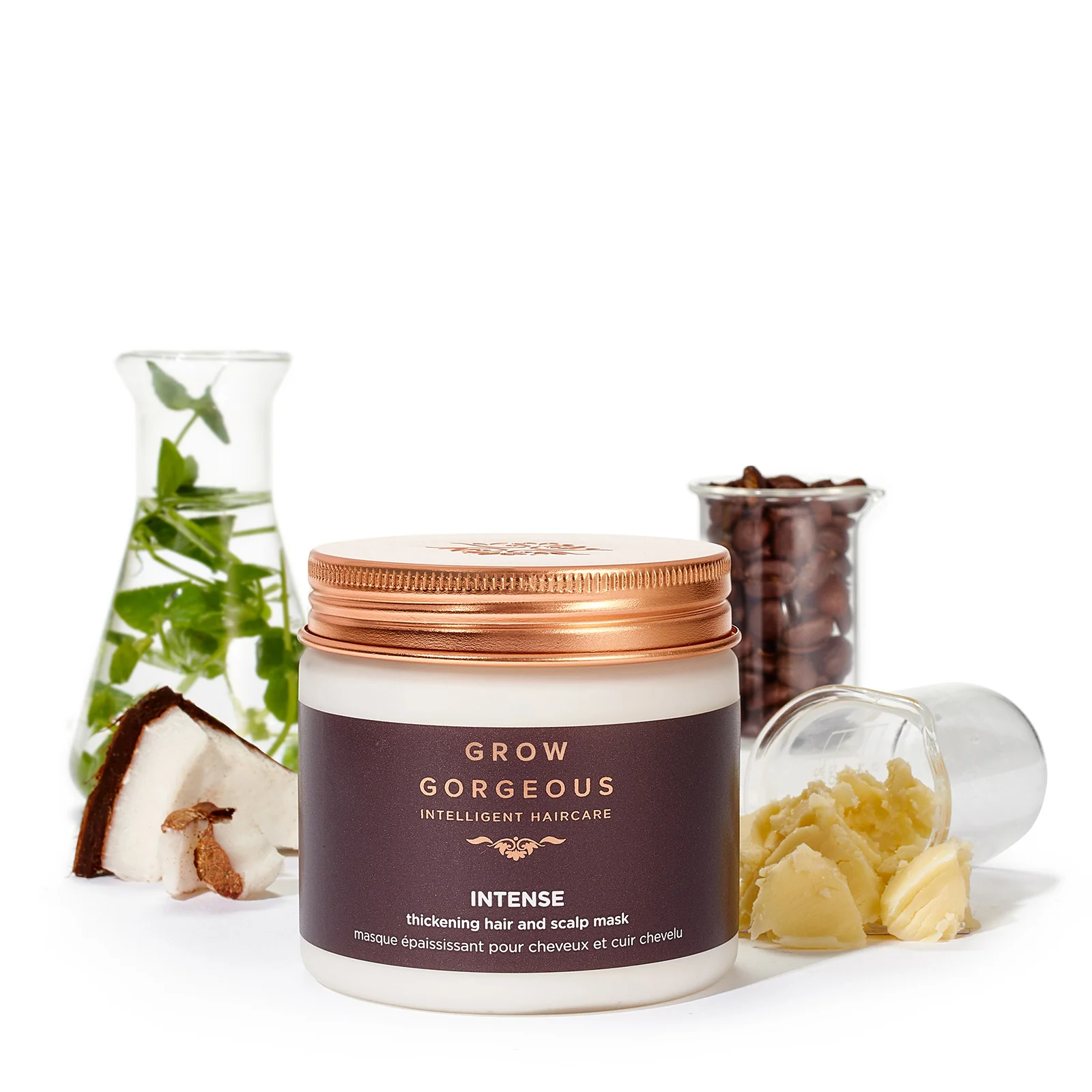Grow Gorgeous Intense Thickening Hair and Scalp Mask 200ml - Image 2