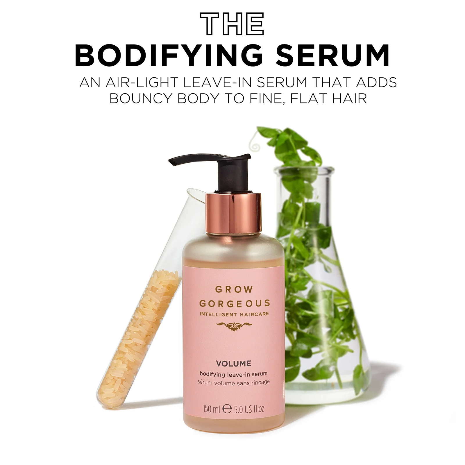 Grow Gorgeous Volume Bodifying Leave-in Serum 150ml - Image 3