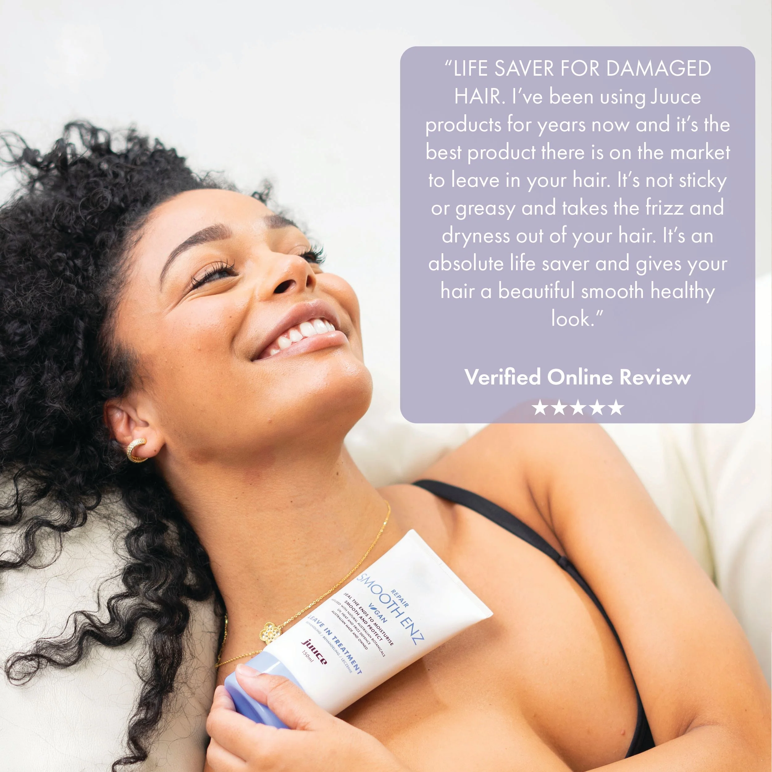Juuce Smooth Enz Leave-in Treatment 150ml - Image 2
