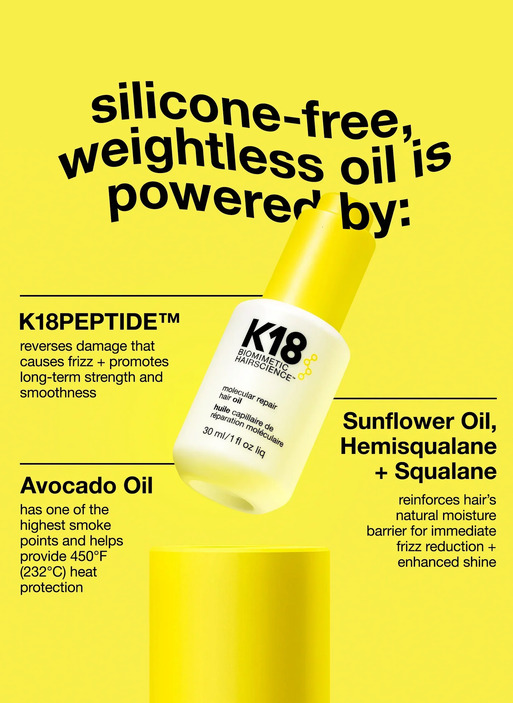 K18 Repair Hair Oil 30ml - Image 8