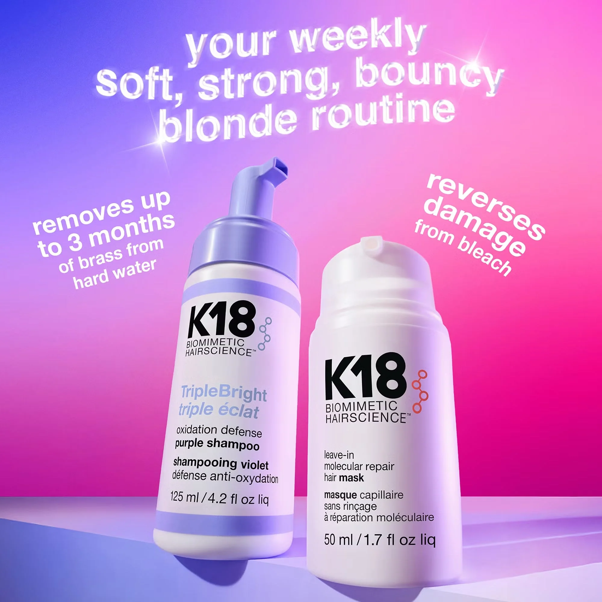 K18 TripleBright Shampoo 125ml - Image 6