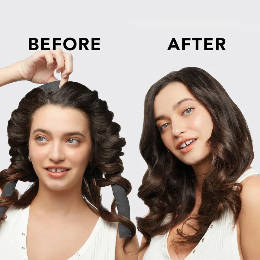 Kitsch Satin Heatless Curling Set - Charcoal - Image 3