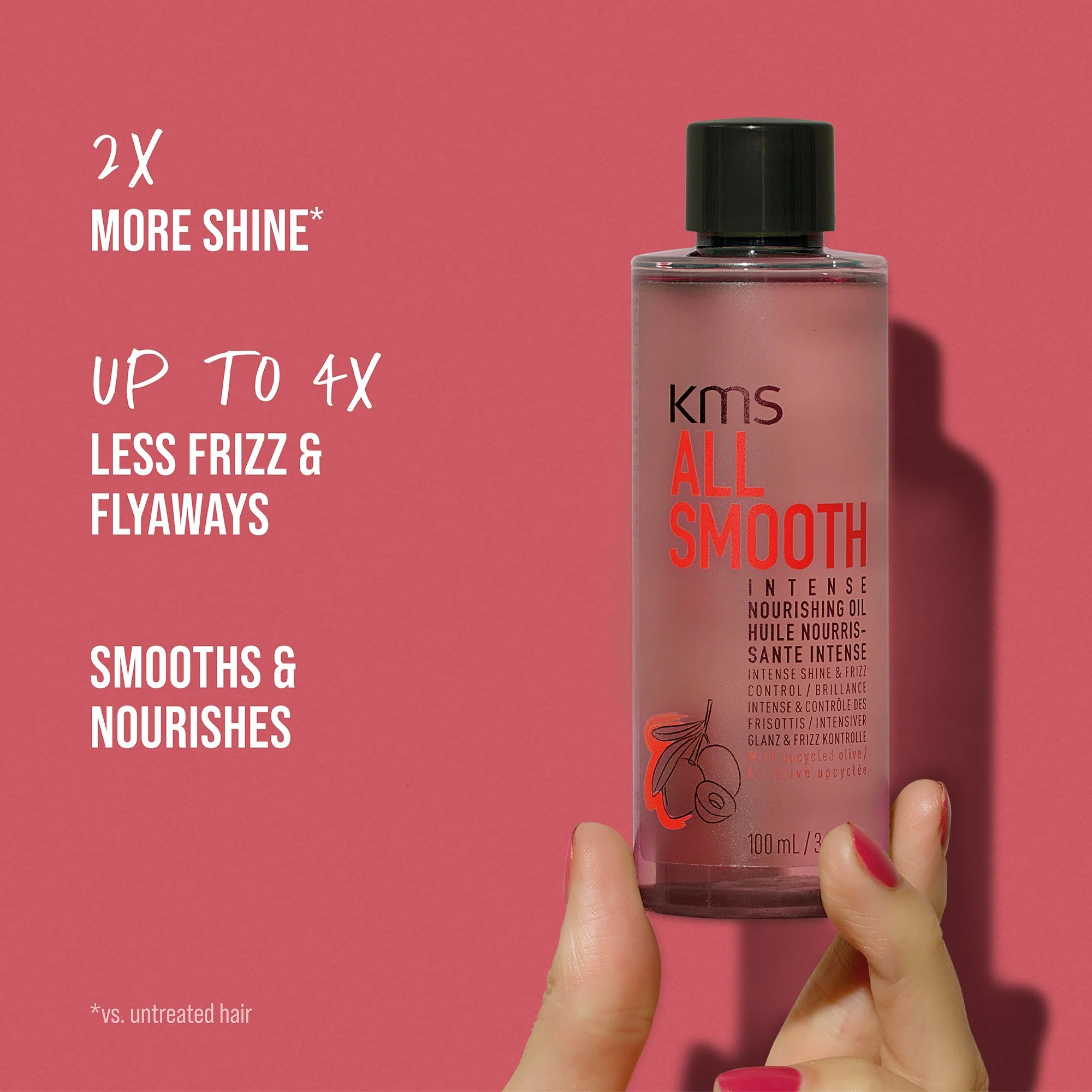KMS All Smooth Intense Nourishing Oil 100ml - Image 11