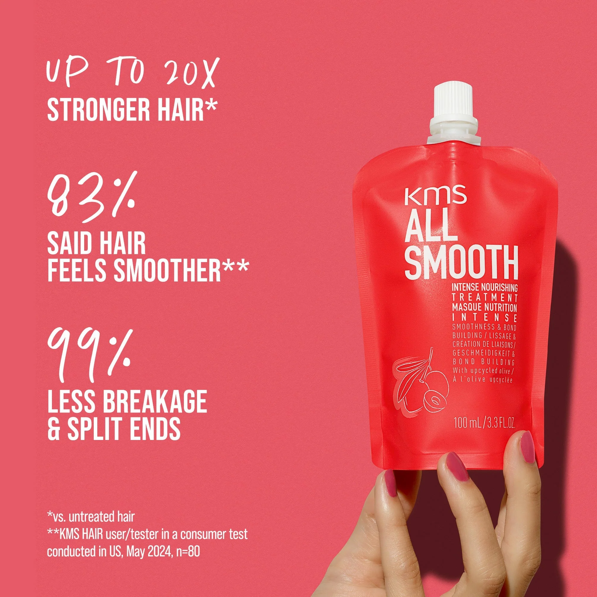 KMS All Smooth Intense Nourishing Treatment 100ml - Image 12