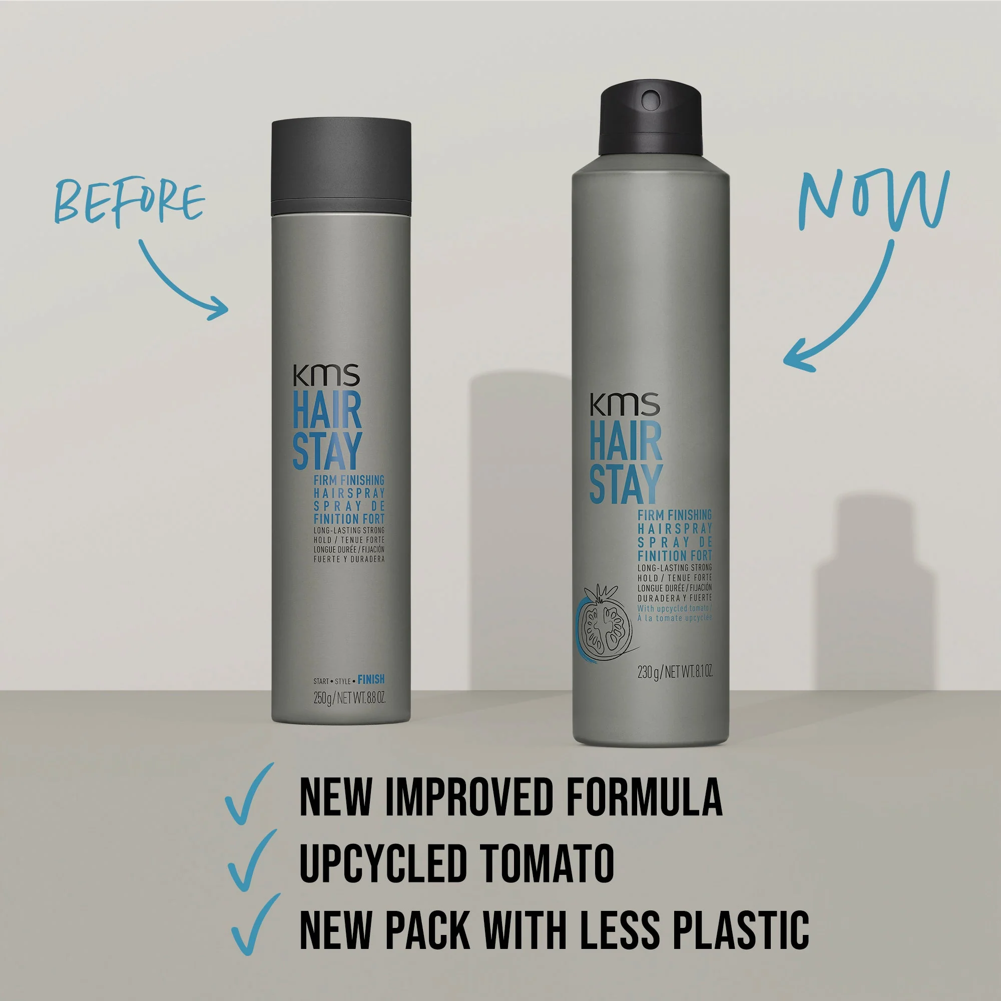 KMS Hairstay Firm Finish Spray 300ml - Image 4