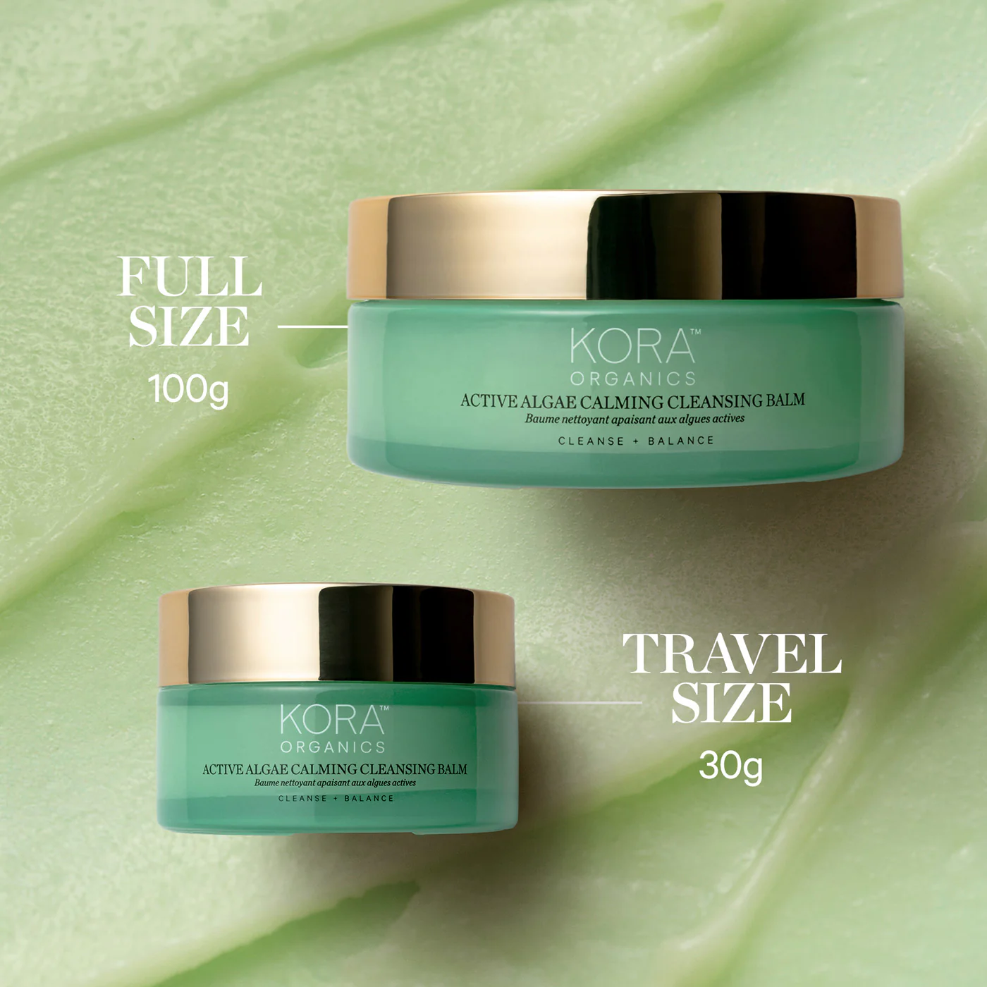 KORA Organics Active Algae Calming Cleansing Balm 30g - Image 4