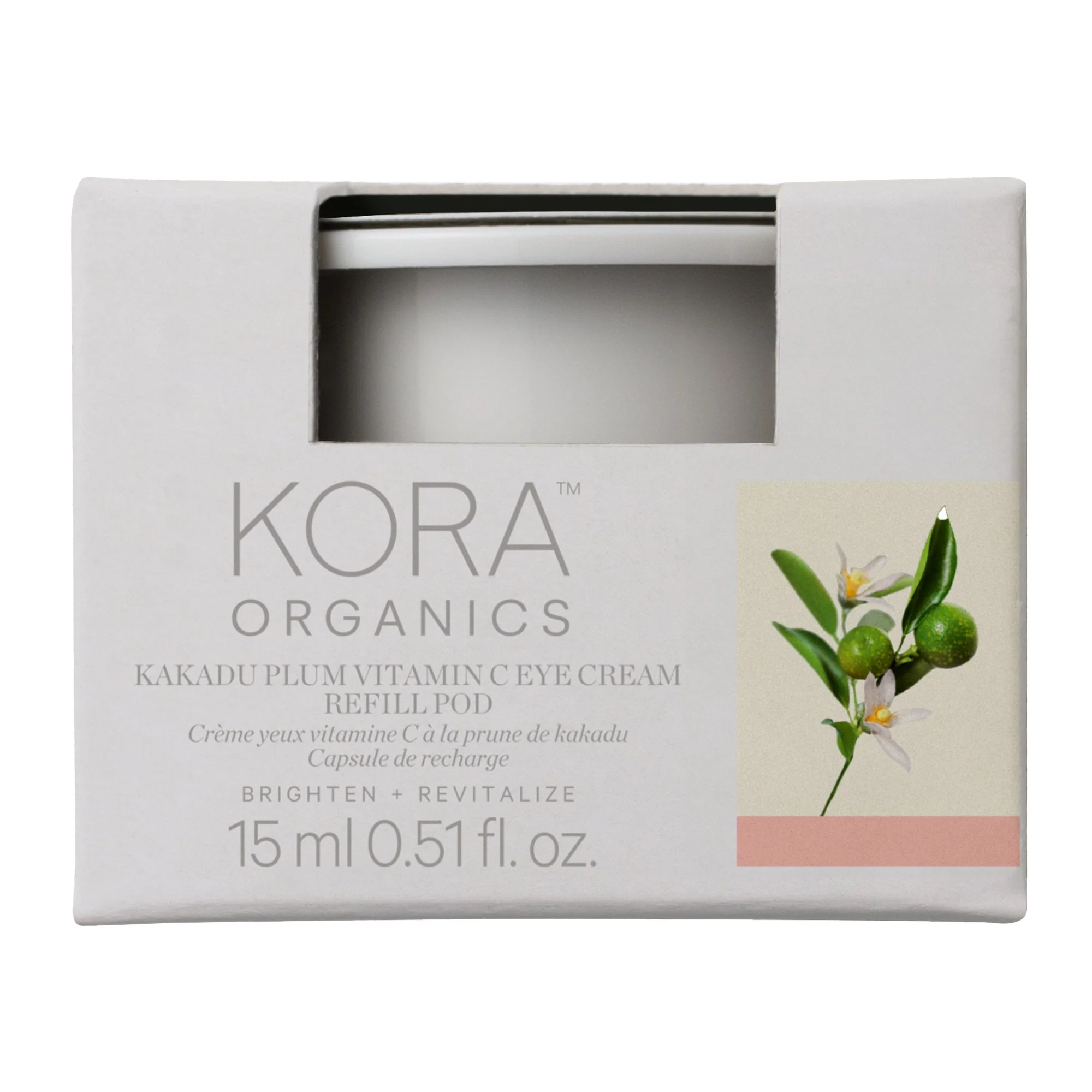 KORA Organics Kakadu Plum Vit C Eye Cream Refill 15ml - Image 2