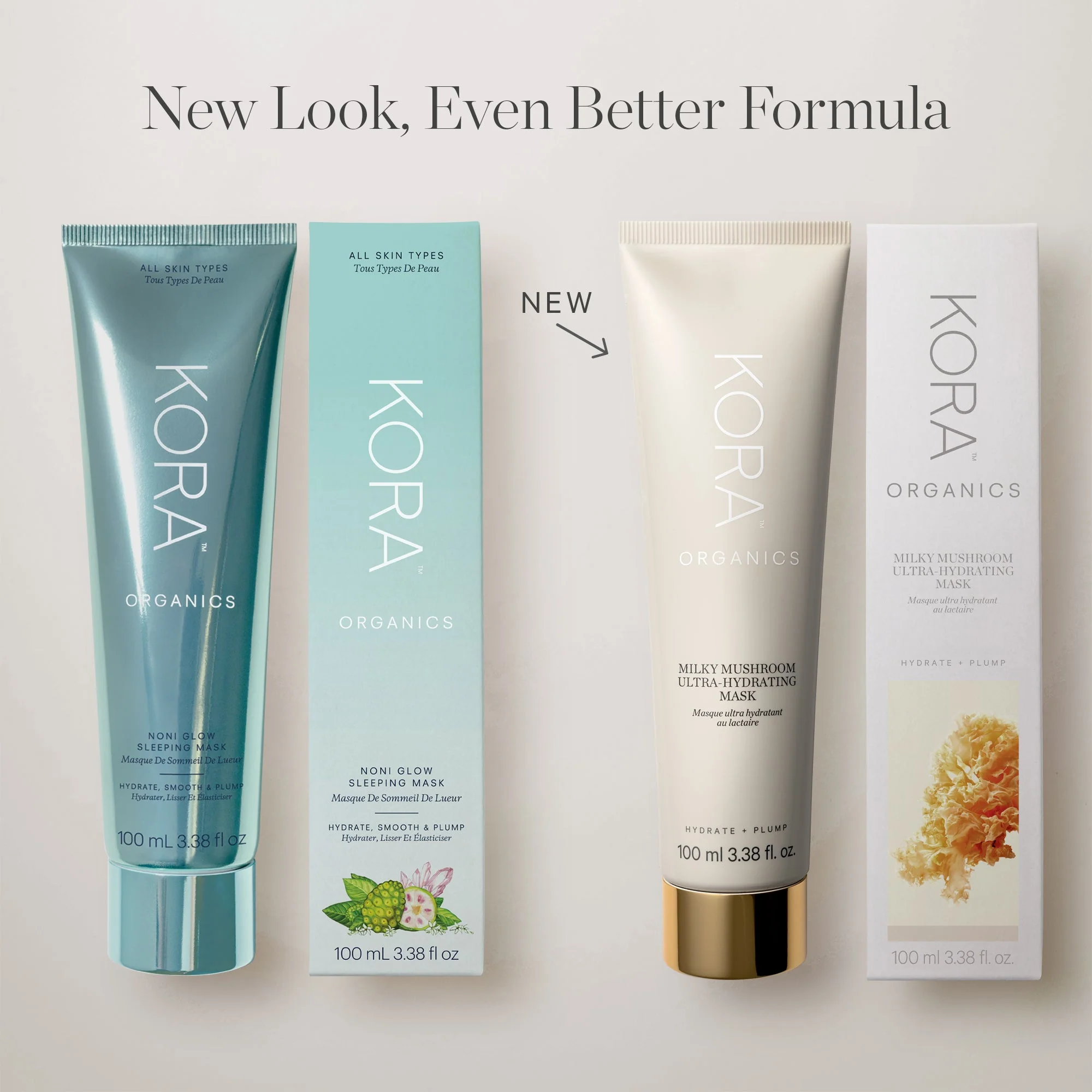 KORA Organics Milky Mushroom Ultra-Hydrating Mask 100ml - Image 3