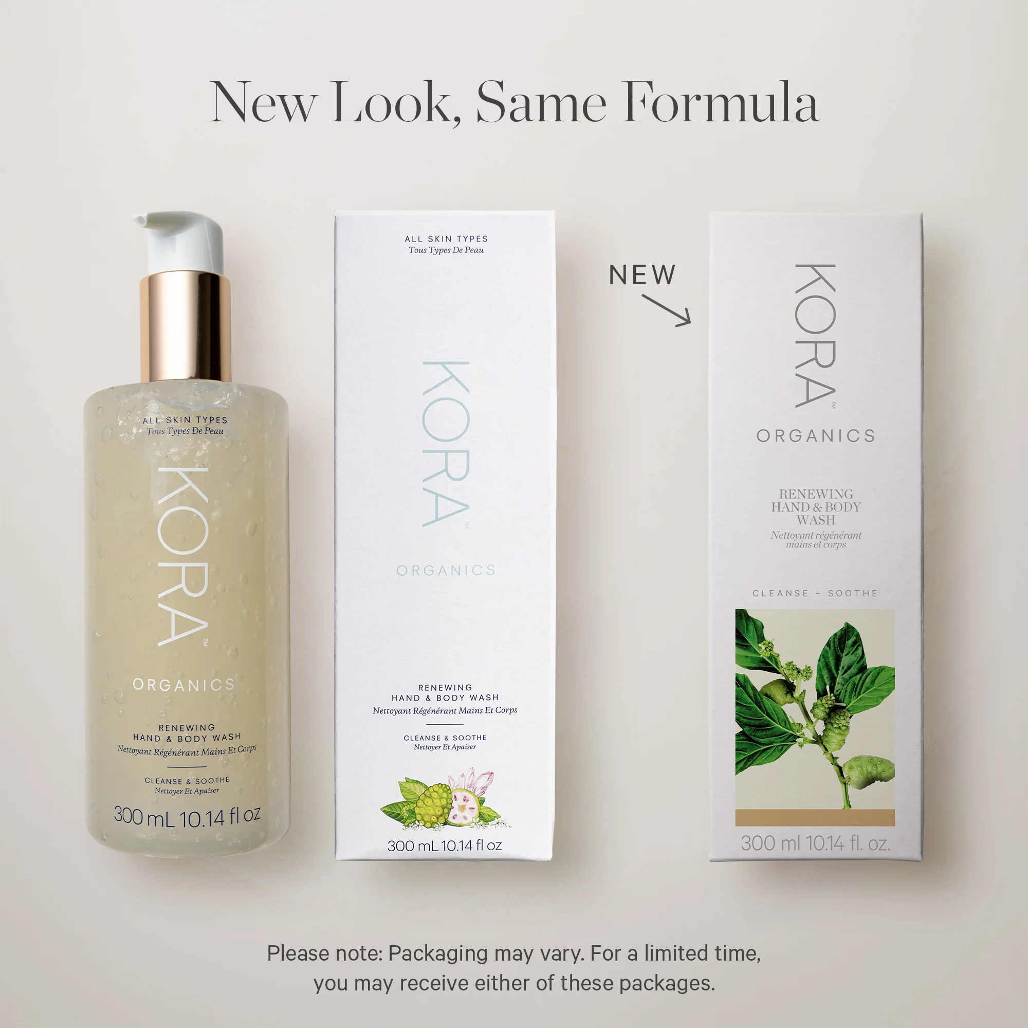 KORA Organics Renewing Hand and Body Wash 300ml - Image 2