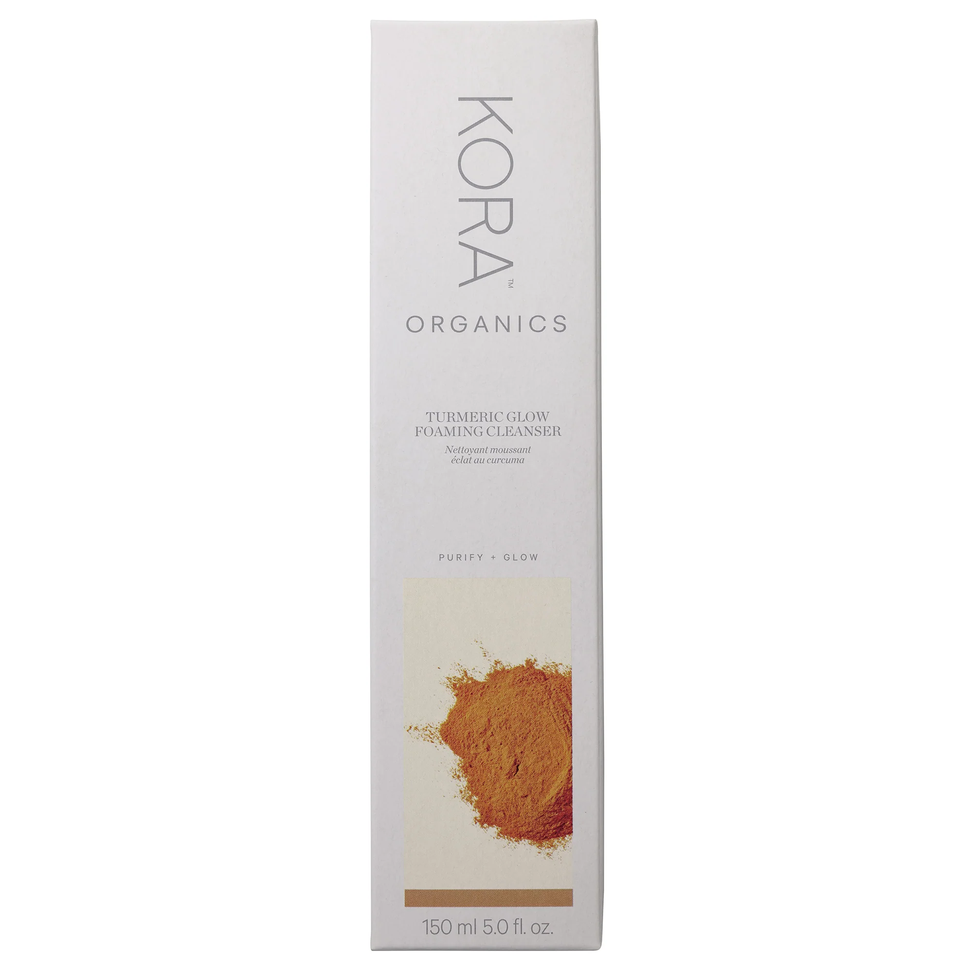 KORA Organics Turmeric Glow Foaming Cleanser 150ml - Image 2