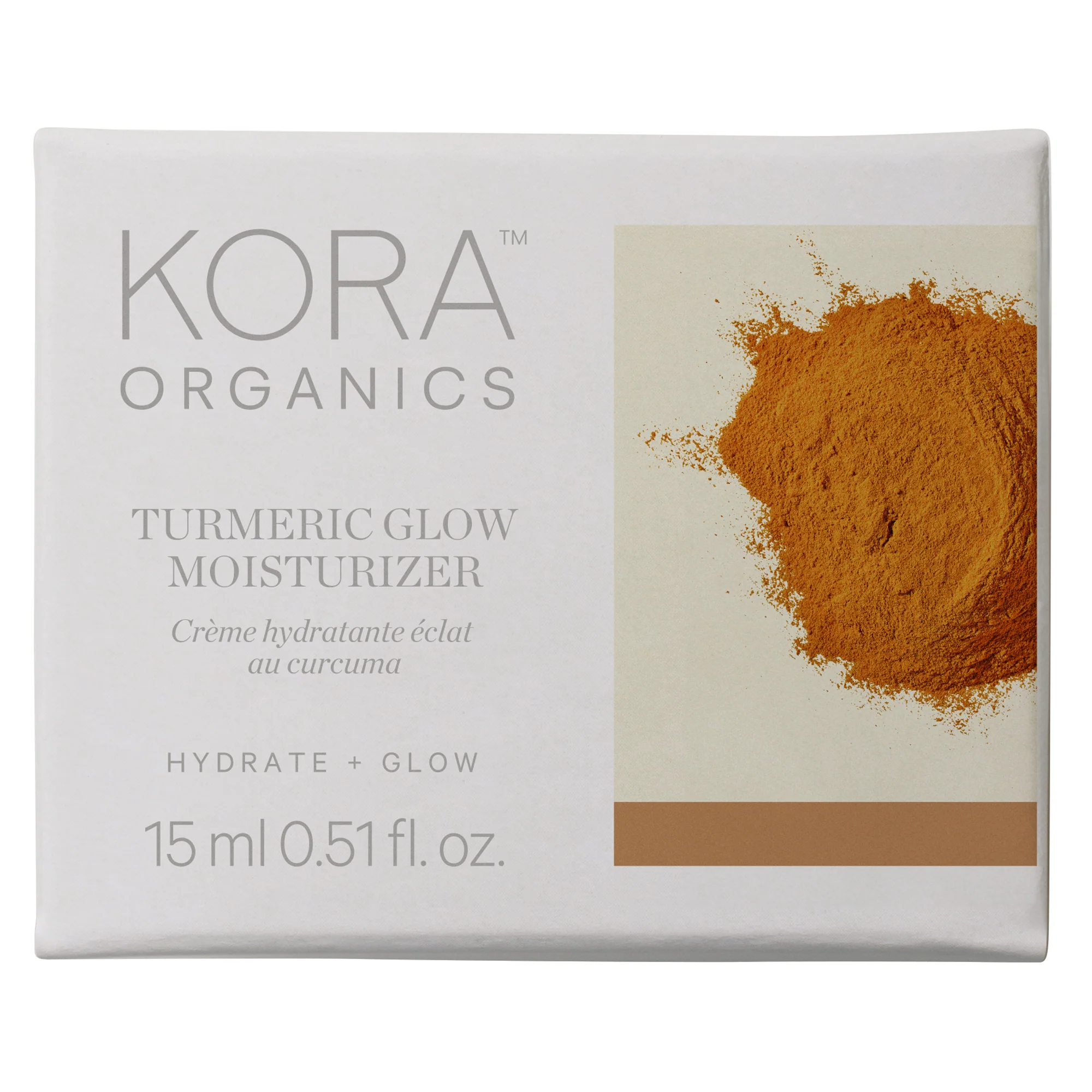 KORA Organics Turmeric Glow Moisturizer 15ml - Image 2